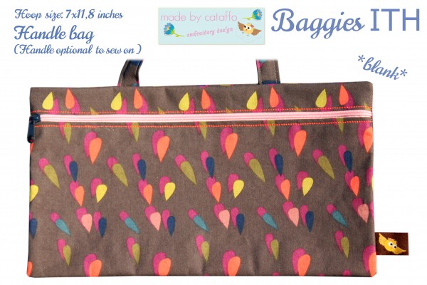 ITH Stickdatei Baggie *Komplett - 17 Versionen* - 18x30 cm