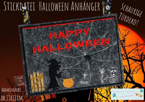 Halloween hanger 5x7 inches