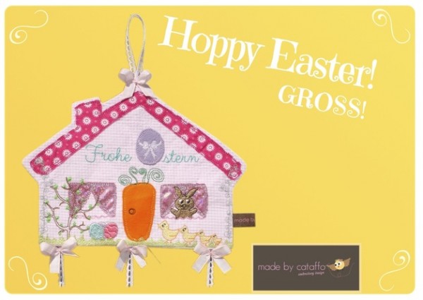 Embroidery design Hoppy Easter GROSS ITH