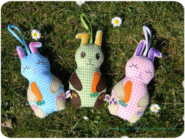 Stickdatei Häschen ITH - 13x18 cm