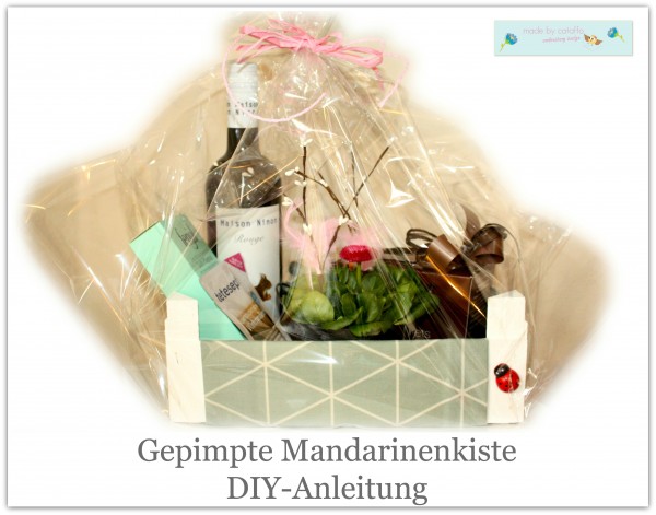 Freebie DIY-Anleitung Mandarinenkiste