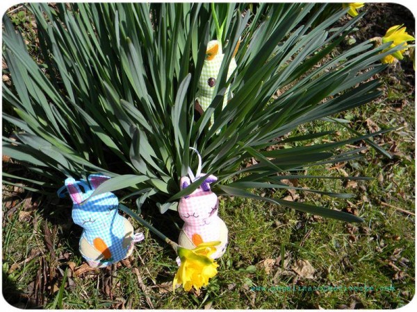 Stickdatei Häschen ITH - 11x17 cm