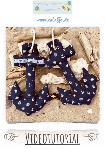 Stickdatei Anker ITH 20x36 cm