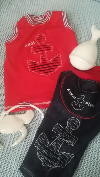 Embroidery design "Anchor" ITH for 4 x 4 " hoop