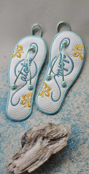 ITH Flipflops from 3.9" x 3.9" frame