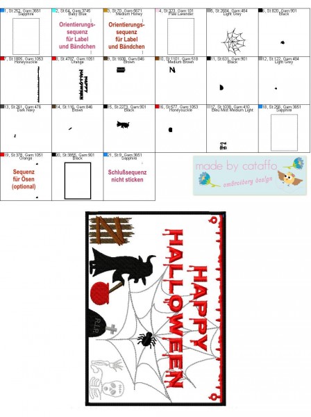 Halloween hanger 5x7 inches