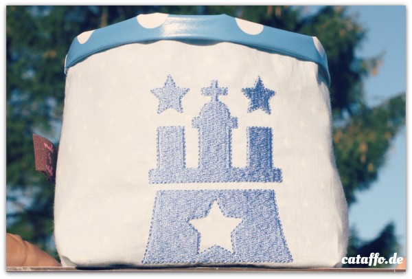 Stickdatei Hamburger Allerlei- Hamburgzeichen Stern 10x10cm