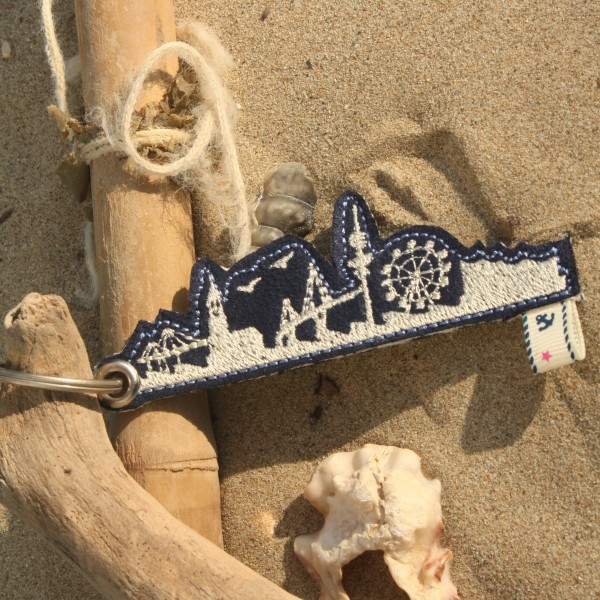 Stickdatei Schlüsselanhänger 6 maritime Designs - SuperSet!