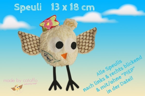 ITH Stickdatei SPEULI - ab 13x18 cm