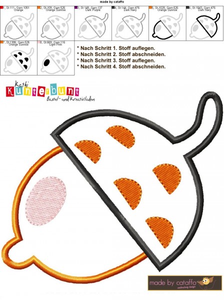 Stickdatei Totally Nuts für Rahmen ab 10x10cm