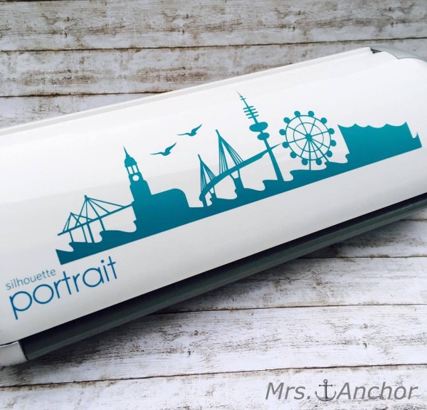 Plotter design Skyline Hamburg
