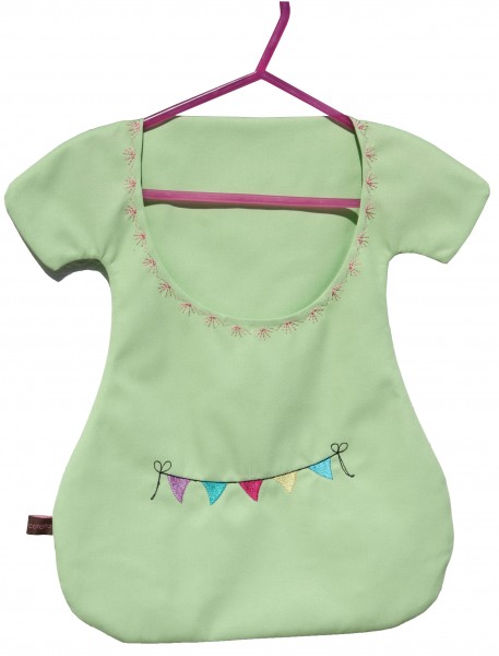 Stickdatei "Klammerluzie" Klammerbeutel Schnitt & Stickdateien 13x18 cm