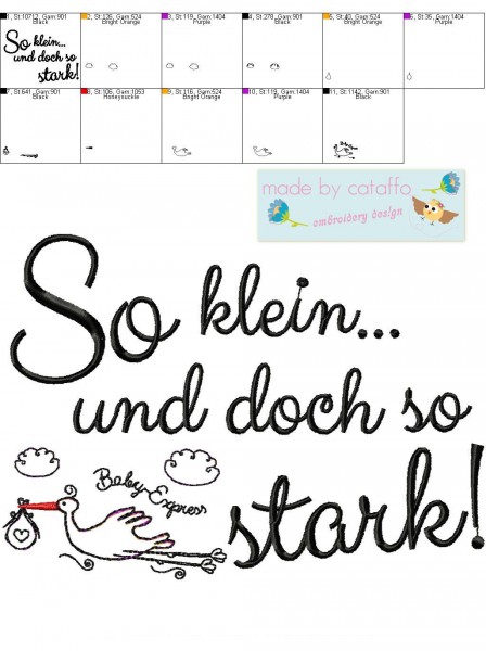 Free embroidery file "kleines Wunder"