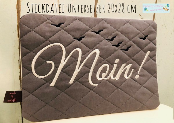 mbroidery design maritime pot mats ITH for 7.8.2x7.8" hoops and bigger "Sailboat"