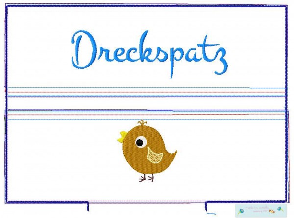 Stickdatei Feuchttücher *Komplett - 10 Versionen* - 18x30 cm