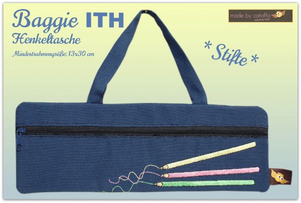 ITH Embroidery design "Baggie" 5.1" x 11.8" "Complete collection"