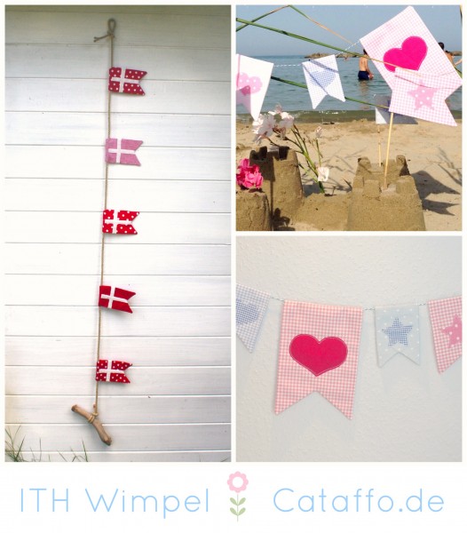 Buntings ITH - 3 sizes - 3 motifs