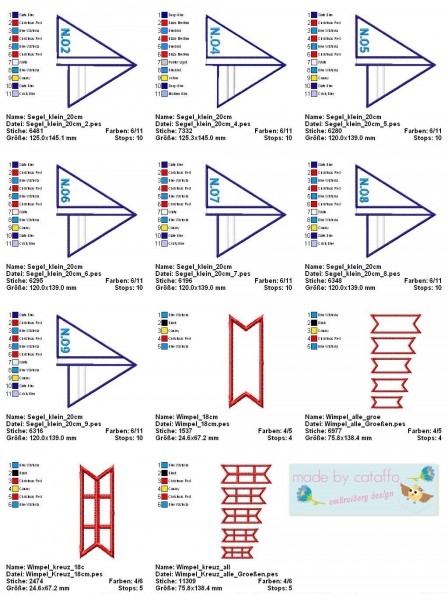 Boat 3D *size L* 7.1x7.8"frame