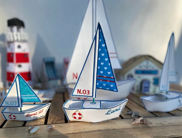 Boat 3D *sizeX L* 7.8x11" frame