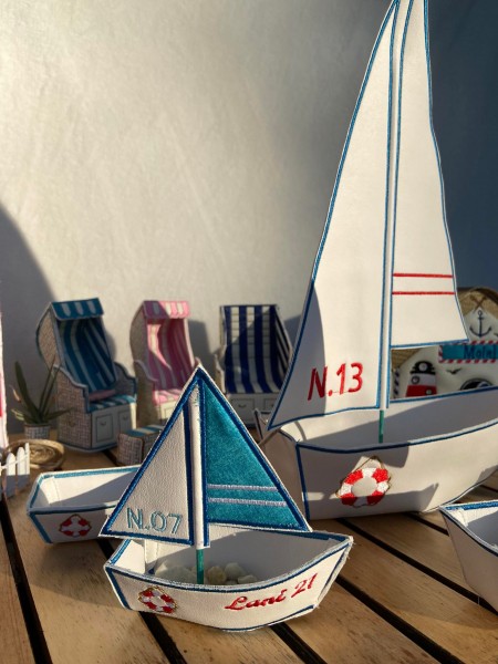 Boat 3D *sizeX L* 7.8x11" frame