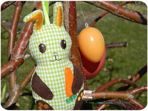 Stickdatei Häschen ITH - 16x26 cm