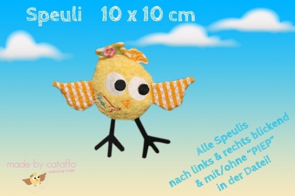 ITH Stickdatei SPEULI - für 10x10 cm