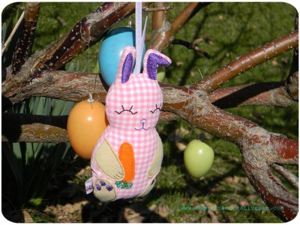 Stickdatei Häschen ITH - 13x18 cm